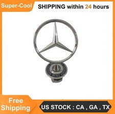 Emblem Front Hood  Logo Star For 1993-2007 Mercedes-Benz C E S CLK Class picture
