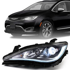 Headlight For 2017-2020 Chrysler Pacifica Halogen Left Driver Headlamp w/LED DRL picture