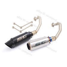For Yamaha Zuma 125 BWS 125 2002-2021 Full Exhaust System Front Pipe Muffler Tip picture