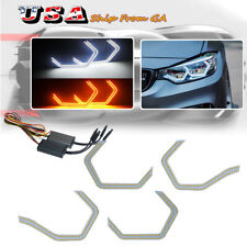 For BMW E90 E91 E92 E93 F30 M3 Concept M4 Iconic Style LED Angel Eye Halo Rings picture