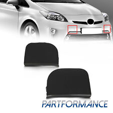 For 2012-2015 Toyota Prius Front Bumper Tow Hook Eye Cover Cap Left & Right picture