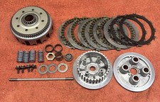 2001 99-02 KAWASAKI KX125 OEM COMPLETE Engine CLUTCH Disc BASKET HUB ASSEMLBY picture