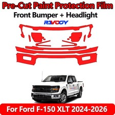 8.5Mil PreCut Front Bumper PPF Kit Film For Ford F-150 XLT 2024-2026 picture