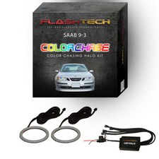 Dream Color Chasing Dynamic LED Halo kit for 2003-2007 Saab 9/3/2016 Headlights picture