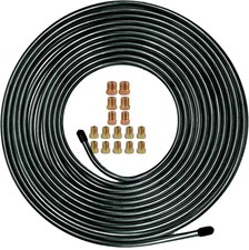 Muhize 3/16 Brake Line Tubing Kit - Upgraded 25 Ft. of Flexible Pvf-Coated Steel picture