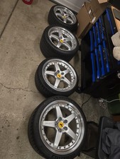Hamann Pg2 Wheels Set of 4,  With Nearly New Michelin Pilot Sport4 S Tires picture