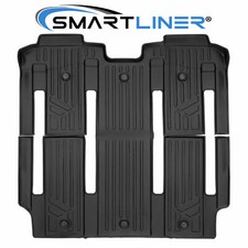 SMARTLINER Custom Fit Floor Mats 2nd 3rd Row Liner Set 2021-2025 Toyota Sienna picture