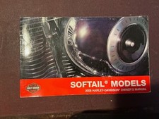 2008 Harley Davidson Softail Models OEM Owner's Manual 99469-08 USED picture