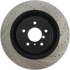 StopTech SportStop Drilled and Slotted Front Left Rotor for Infiniti G37 & picture
