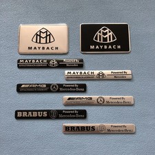 Car Emblem Sticker For Mercedes Benz AMG Brabus Maybach Smart W204 GLC CLA GLK picture