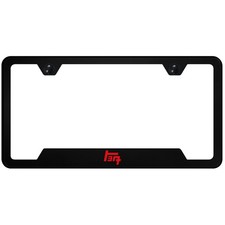 Toyota TEQ Logo Cut-Out License Plate Frame (Black) picture