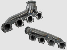 Sanderson 1969-73 Ford Mustang 351C 351M 400 Plain Steel Exhaust Headers FC4-P picture