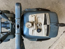 Vintage Outboard boat motor Evinrude 7.5 HP, S# 7520-16864, 1957 with Gas Tank picture