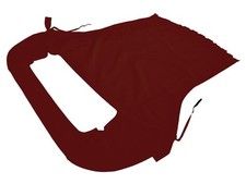 Fits 1992-1995 Mercedes-Benz W124 300CE E320 Soft Top Canvas Burgundy Top Only picture
