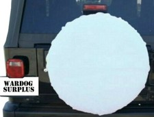 COVER FIELD PACK ALICE LC-1 LC-2 RUCKSACK WHITE SNOW CAMO US MILITARY SPARE TIRE picture