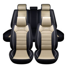 For Acura Car Seat Covers Leather Front Rear Full Set 5-Seats Protectors Cushion picture