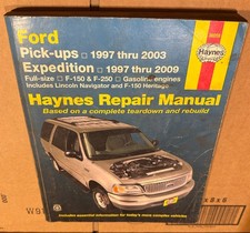 Haynes 36059 Repair Manual for Ford Pickups F150 F250 & Expedition 1997-1999 picture