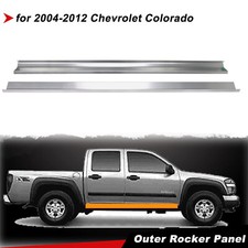 2 Pcs Outer Rocker Panel for 2004-2012 Chevrolet Colorado Crew Cab Gmc Canyon picture