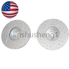 FOR BMW F85 F86 SHW Performance Pair Set of 2 Front 395mm Vent Brake Disc Rotor picture