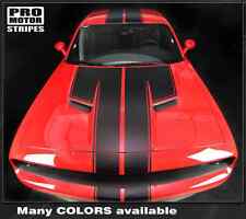 Dodge Challenger 2008-2023 Top Double Stripes Decals Pinstriping (Choose Color) picture