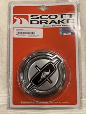 1968 Ford Mustang Fuel Tank Cap With Running Horse Emblem By Scott Drake picture
