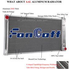 Aluminum 3 Row Radiator For 1989-1991 Chevy GMC V2500 V3500 R2500 R3500 7.4L picture