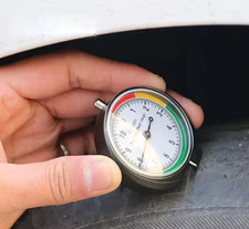 Prefessional Dial Tire Tread Depth Gauge Easy Reading Car Tyre Attrition Measu8a picture