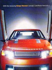 2004 Range Rover Stormer Concept Original Car Review Report Print Article J938 picture