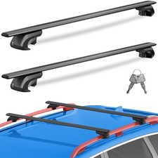 56 inch Aluminum Universal Roof Rack Cross Bars for Raised Rail SUVs 330 lb picture
