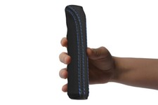 Handle E Brake Boot Cover Leather for BMW  E30 1984-1991 Black Blue Stitch picture