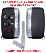 JAGUAR XJ SMART REMOTE VIRGIN UNLOCKED OEM FOB 2011-2019 NEW UNCUT KEY KOBJTF10A picture
