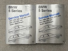 BMW E39 5 Series Service Manual 1997-2002 Bentley Workshop Volume Vol 1 and 2 picture