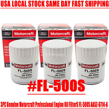 3PCS Genuine Motorcraft Professional Engine Oil FilterS FL-500S AA5Z-6714-A picture