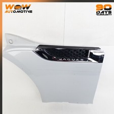 14-25 JAGUAR F-TYPE X152 FRONT LEFT DRIVER SIDE FENDER WING PANEL WHITE OEM picture