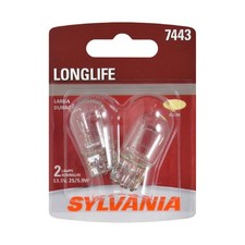 SYLVANIA - 7443 Long Life Miniature - Bulb, Ideal for Daytime Running White  picture