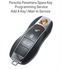 Porsche Panamera Spare Key Programming Service Add A Key | Mail-In Service picture