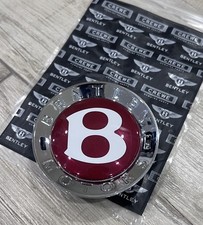 1PC Bentley Continental Gt, Gtc & Flying Spur Red Center Wheel Cap picture