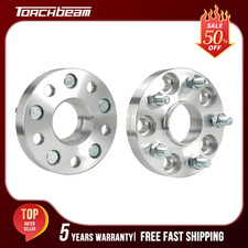 2Pcs 25mm 5x114.3 Wheel Spacers Hubcentric 60.1mm for Toyota Lexus 12x1.5 picture