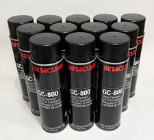 12 Dow Automotive / Dupont Betaclean GC-800 Glass Cleaner 18oz Cans - 12 Pack picture