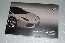 2011 Lamborghini Gallardo LP560-4 Owners Manual - Book picture