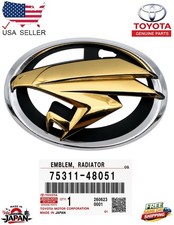 OEM Toyota 2003-2008 Harrier Front Grill Eagle Emblem 75311-48051 Genuine JDM picture