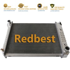 All Alum 3 Rows Radiator For 1968-1974 Chevy Nova 1975-1987 EL Camino 21'' Core picture