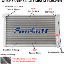4Row Aluminum Radiator For 1969-1972 70 Chevrolet Corvette 427 454 7.0L 7.4L V8 picture