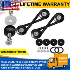 JDM Bumper Quick Release Holders Front Rear Fastener Trunk Band Fender Clip Kit picture