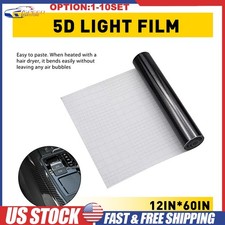 5D Waterproof Carbon Fiber Vinyl Car Wrap Sheet Roll Film Sticker Decal Paper picture
