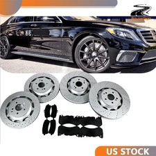 A2224212612 For S63&S65 Mercedes Benz AMG Front & Rear Brake Pads and Rotors picture