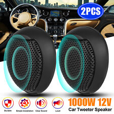 2Pcs Car Dome Tweeters Super Power Speakers Audio High Frequency 1000W Universal picture