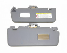 2000-2006 Toyota Tundra Driver & Passenger Side Sun Visor Set Pair GreyOEM picture