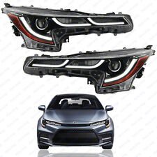For 2020 2021 Toyota Corolla SE XLE XSE Headlights Lamps LED Left Right Pair 2pc picture