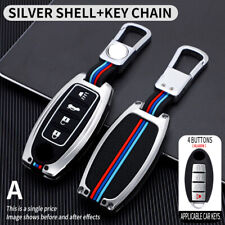 Luminous Metal Car Key Fob Case Cover Holder For Nissan Altima Maxima Murano GTR picture